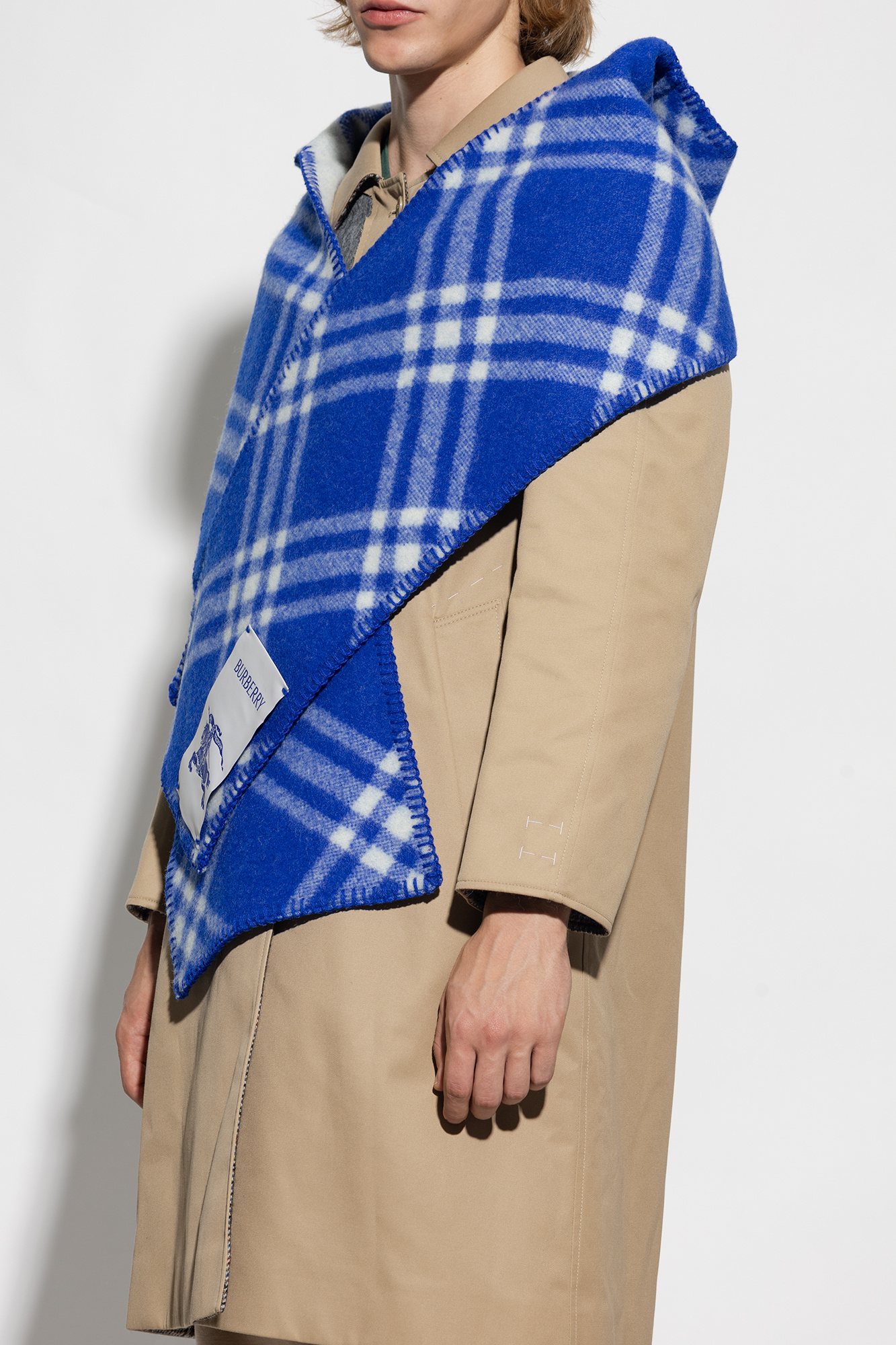 burberry bum Vintage Check-sleeve T-shirt